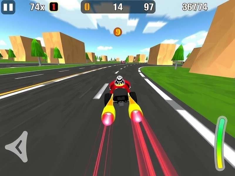 Ginger Zoom Speedster gameplay screenshot