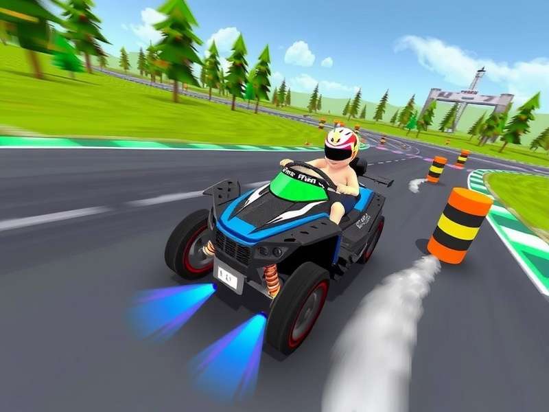 Ginger Zoom Speedster multiplayer racing